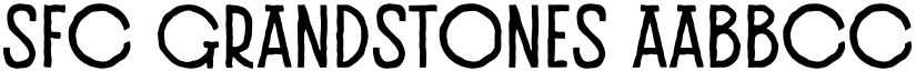SFC Grandstones font