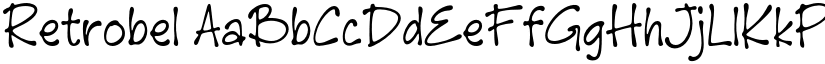 Retrobel font download