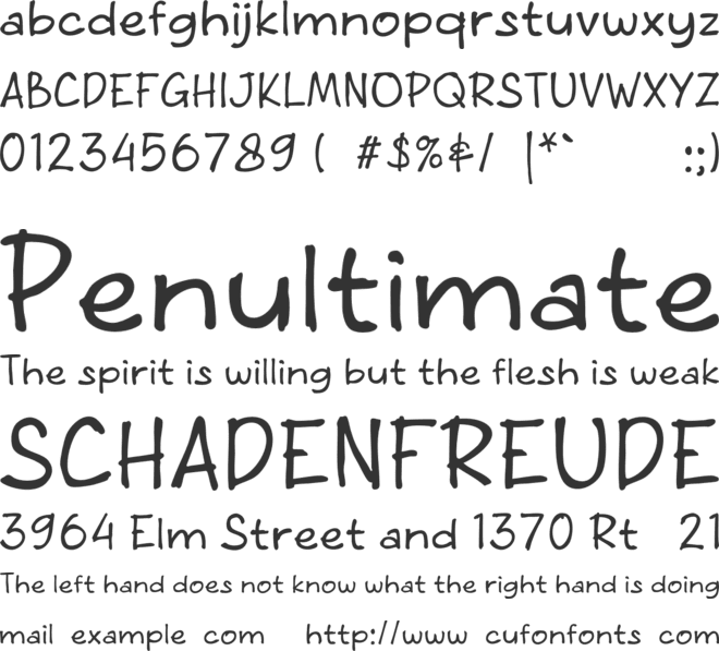 PGR Wormies font preview