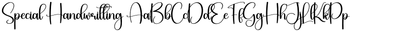 Special Handwritting font download