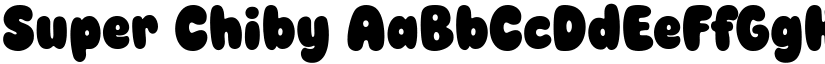 Super Chiby font