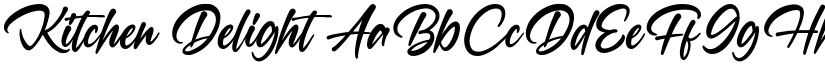 Kitchen Delight font