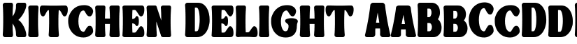 Kitchen Delight font