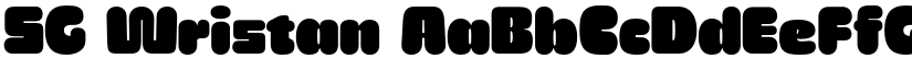 SG Wristan font