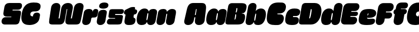 SG Wristan font