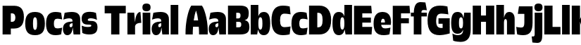 Pocas Trial font