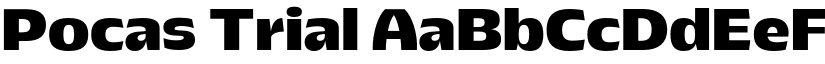 Pocas Trial font