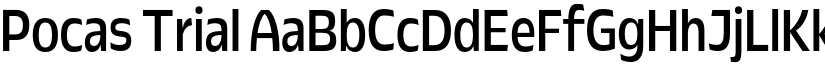 Pocas Trial font