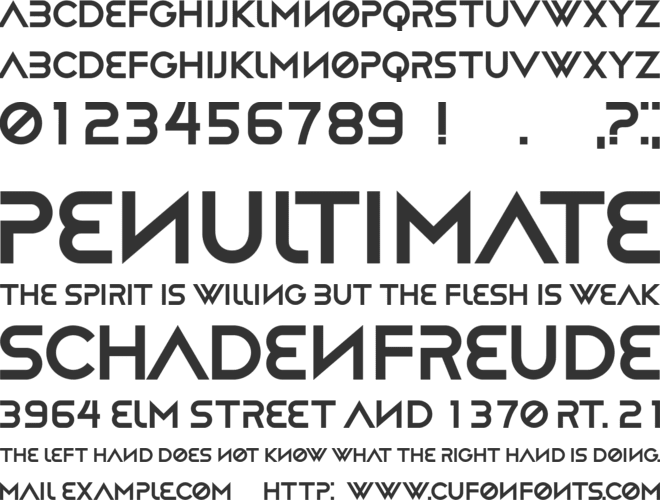 Computerist font preview