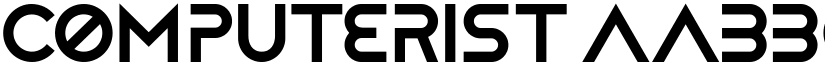 Computerist font