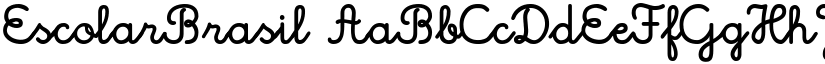 EscolarBrasil font