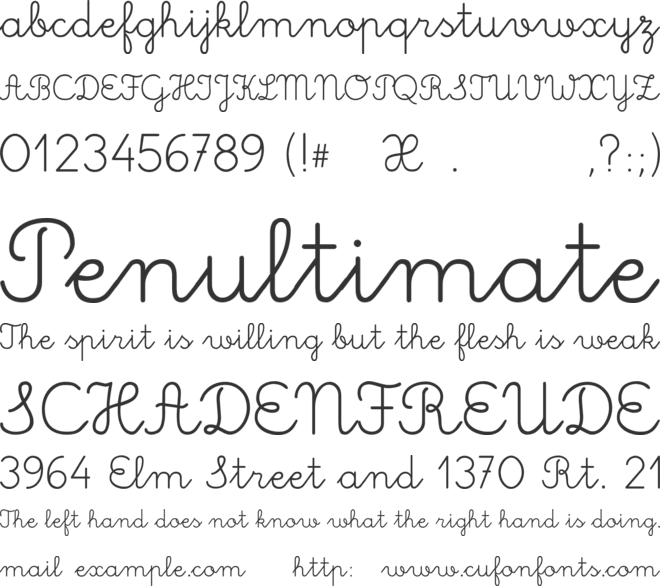 EscolarBrasil font preview