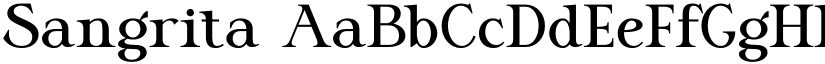 Sangrita font download