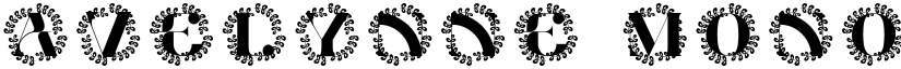 Avelynne Monogram font