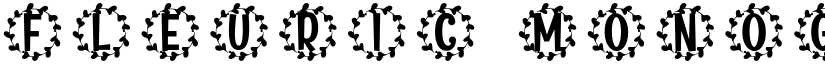 Fleuric Monogram font download