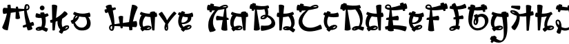 Miko Wave font
