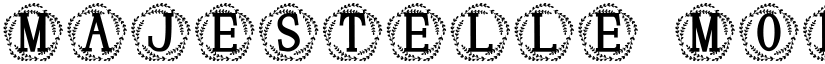 Majestelle Monogram font