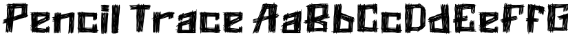 Pencil Trace font download