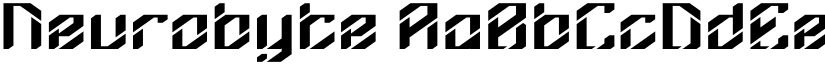 Neurobyte font