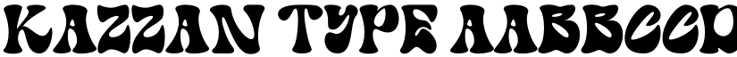 Kazzan Type font download