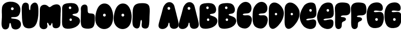 Rumbloon font download