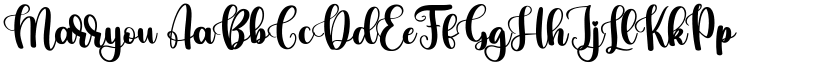 Marryou font