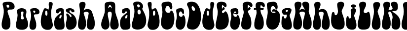 Popdash font