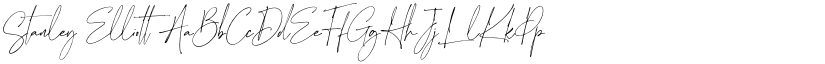 Stanley Elliott font