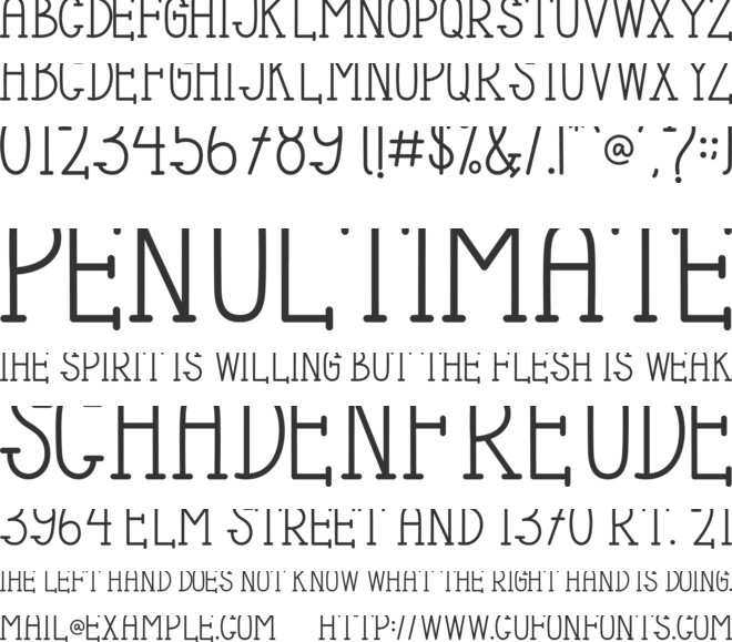 Christmas Letters font preview