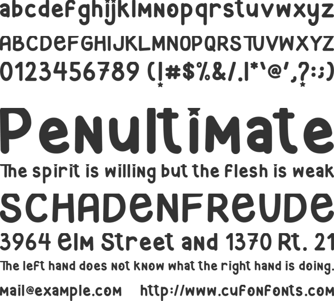 Christmas Starshine font preview