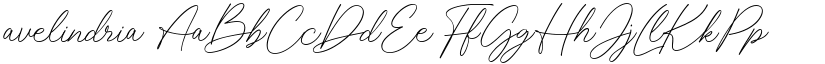 avelindria font download