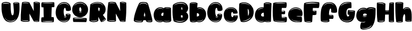 UNICORN font download