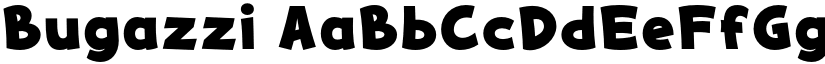 Bugazzi font download