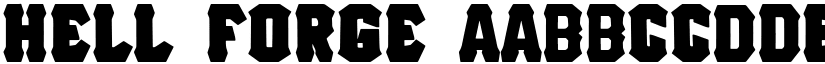 Hell Forge font download