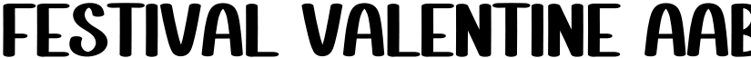 Festival Valentine font