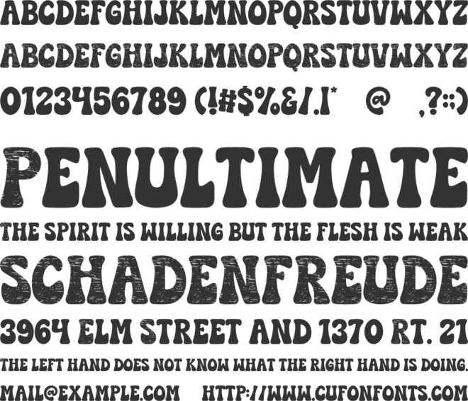 Autumn Vibes font preview