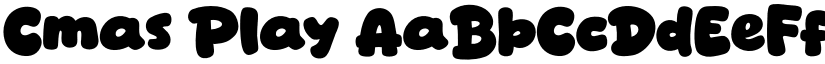 Cmas Play font