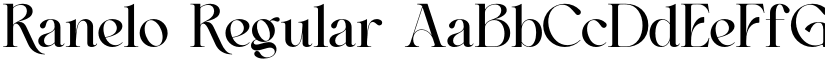 Ranelo font download