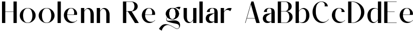 Hoolenn font download