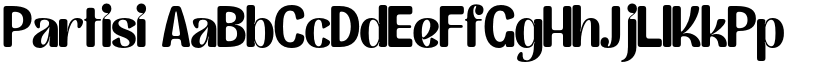 Partisi font