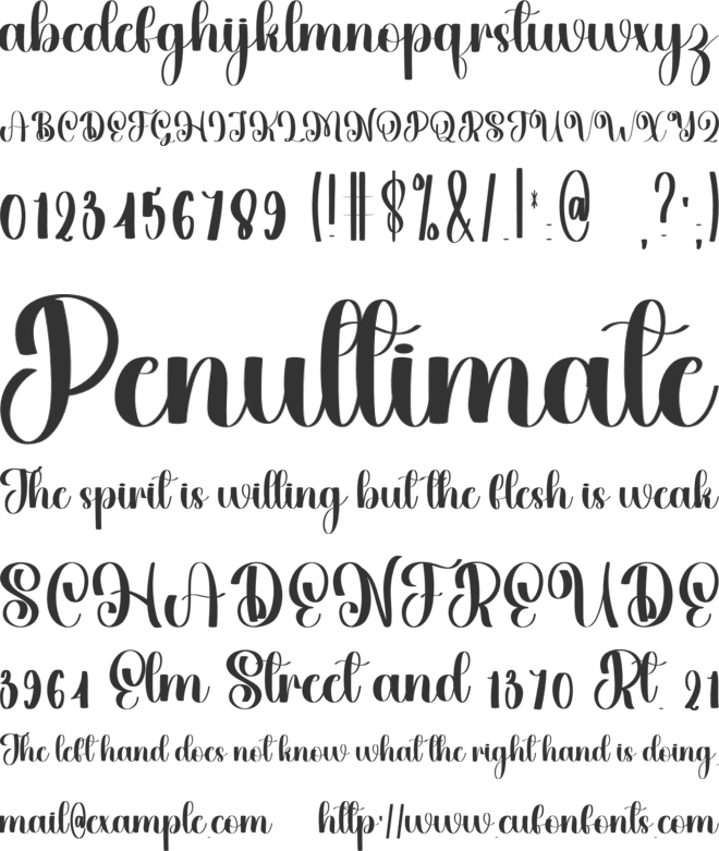 Vintage Groovy font preview