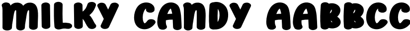 Milky Candy font
