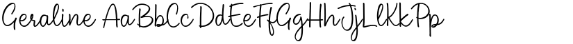 Geraline font download