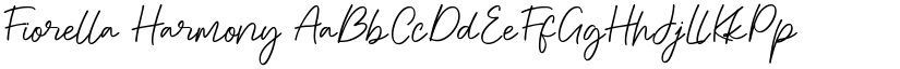 Fiorella Harmony font