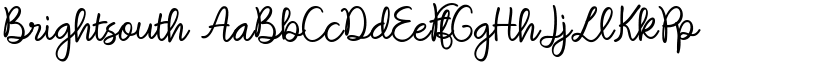 Brightsouth font download
