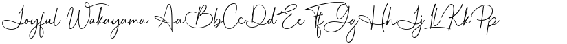 Joyful Wakayama font download