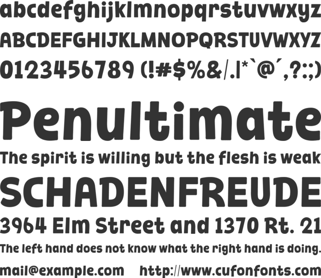 Twinkle Magic font preview