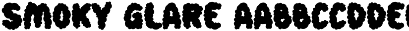 Smoky Glare font