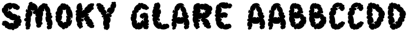 Smoky Glare font
