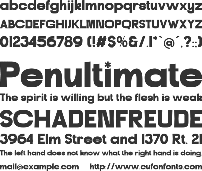 Grotesk Collective font preview